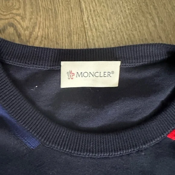 NWT Moncler Crew Neck - Picture 2 of 3